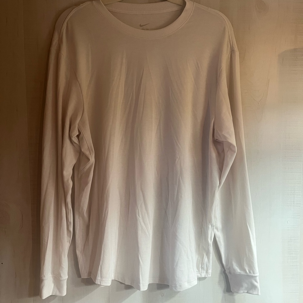 Nike Women’s Cream Long Sleeve Tee